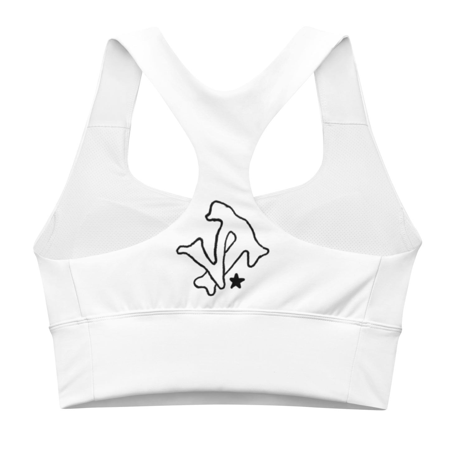 Womens Longline Sports Bra
