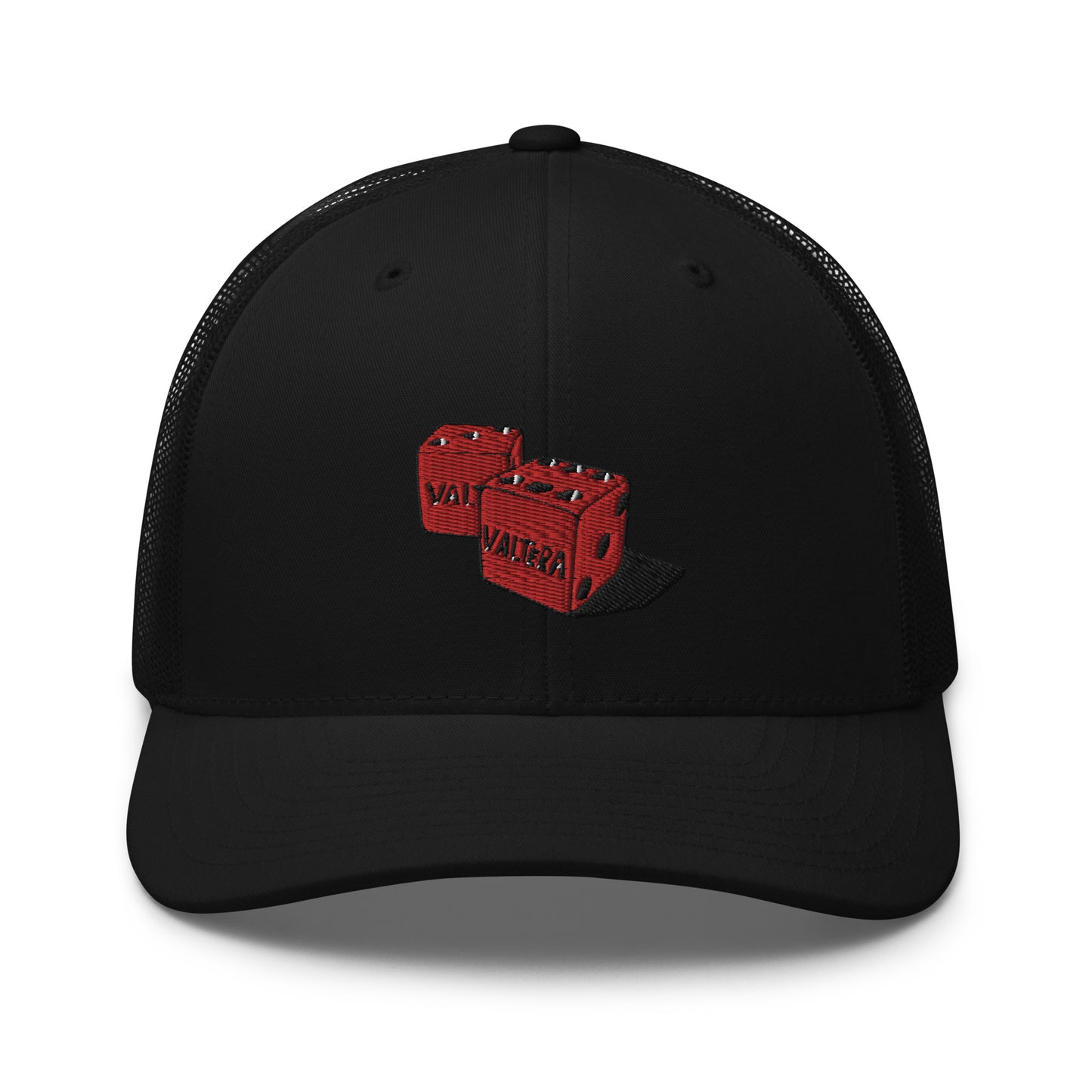 Embroidered Dice Trucker Cap