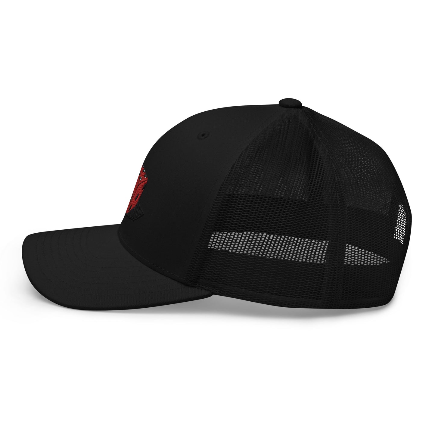 Embroidered Dice Trucker Cap