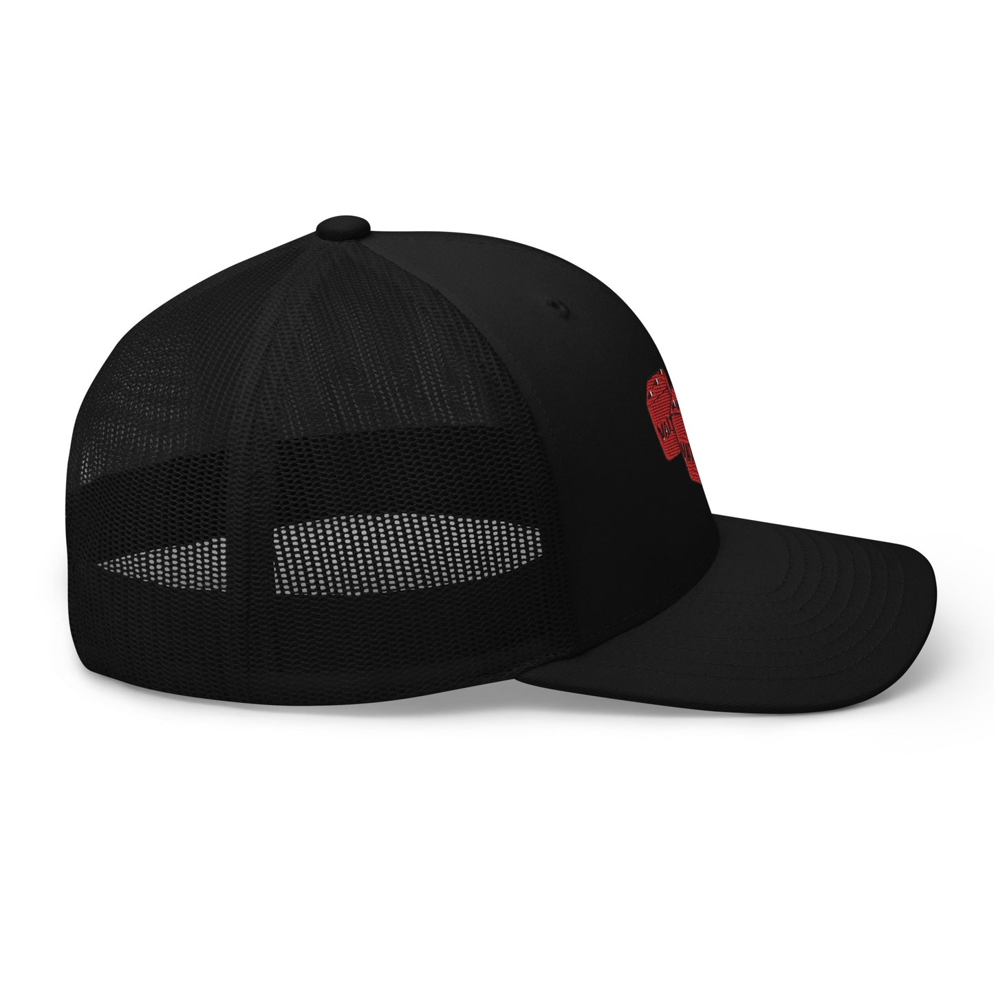 Embroidered Dice Trucker Cap