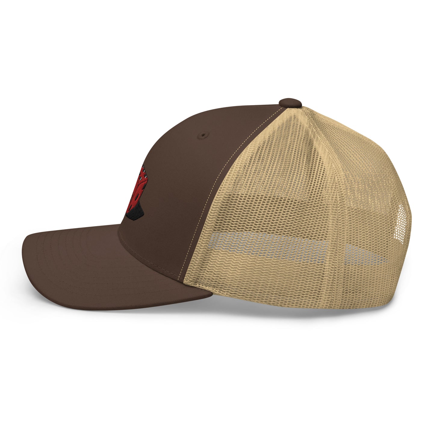 Embroidered Dice Trucker Cap