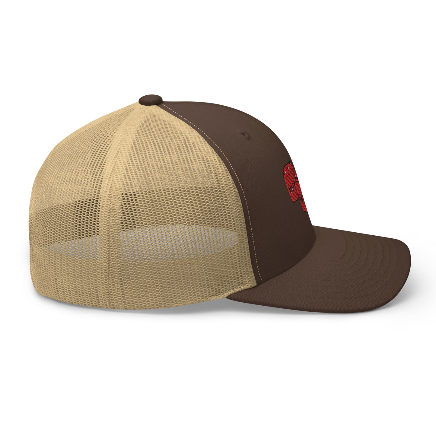Embroidered Dice Trucker Cap