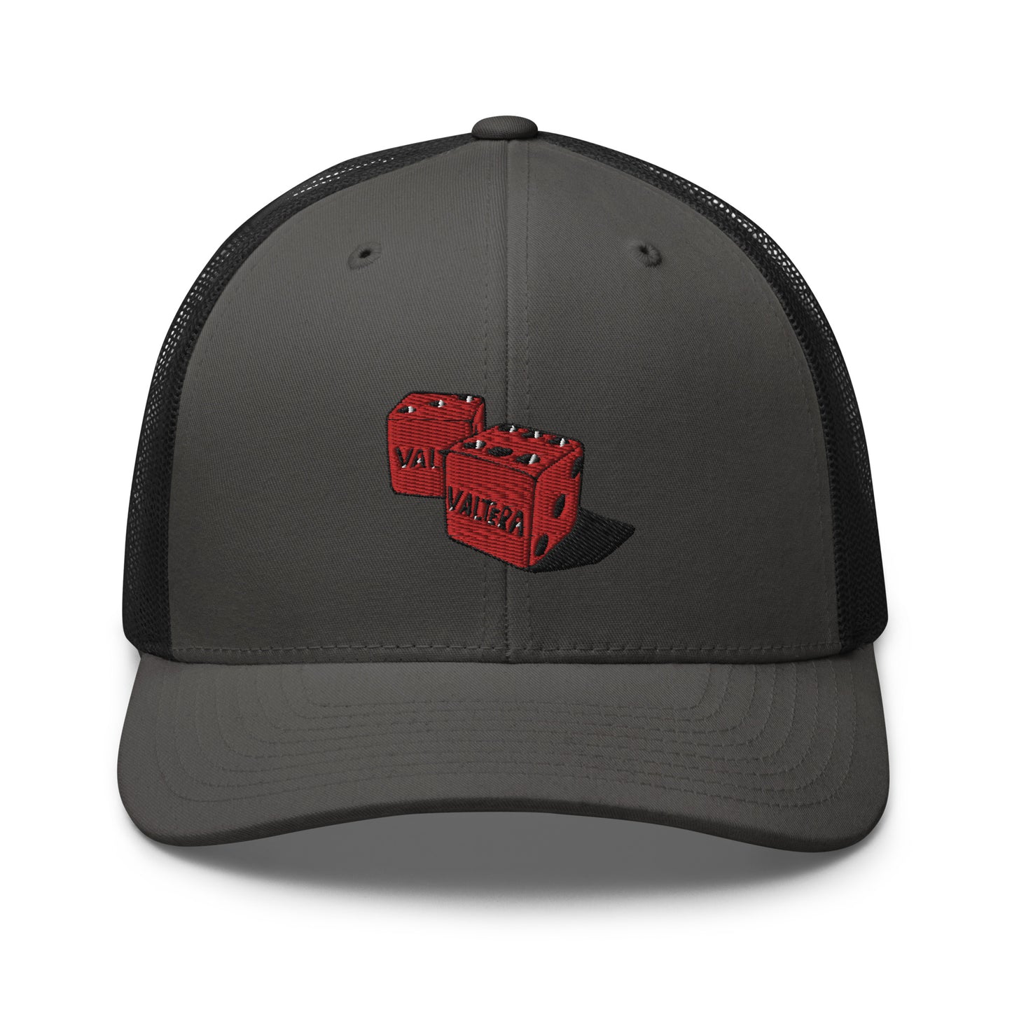 Embroidered Dice Trucker Cap