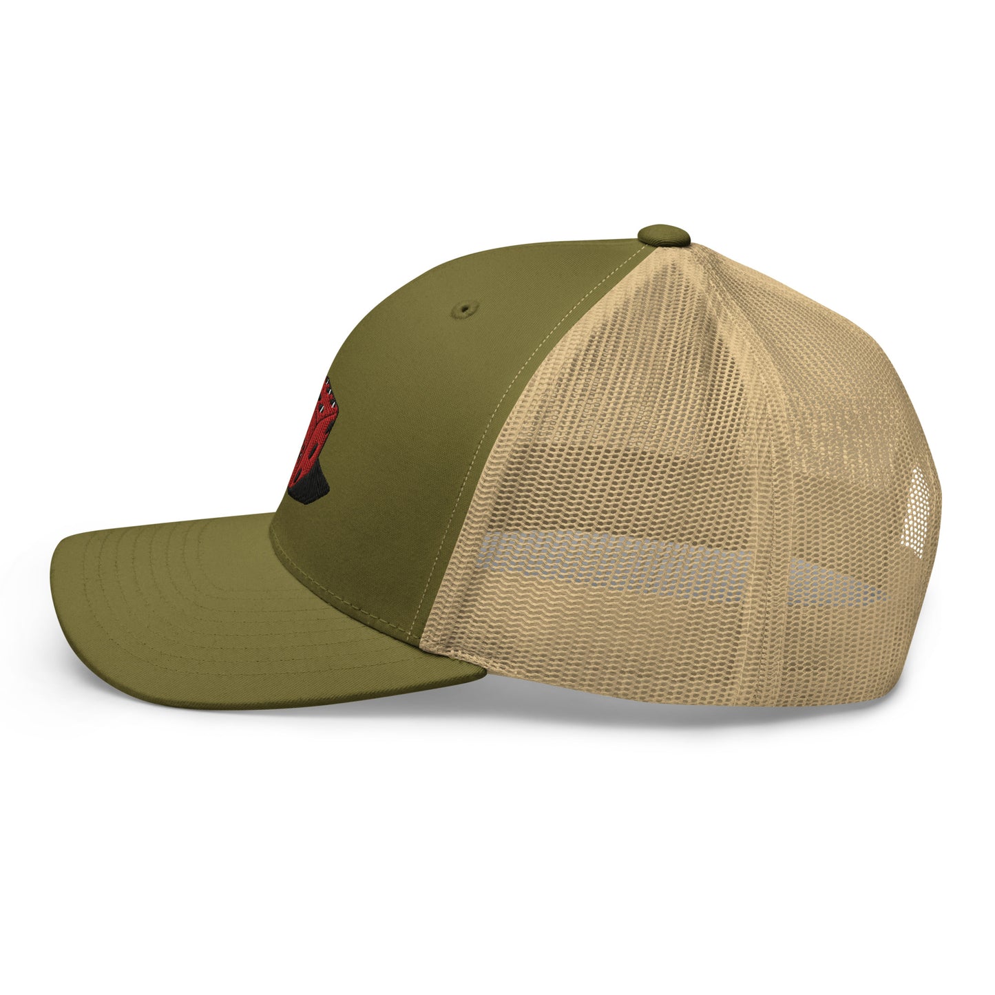 Embroidered Dice Trucker Cap