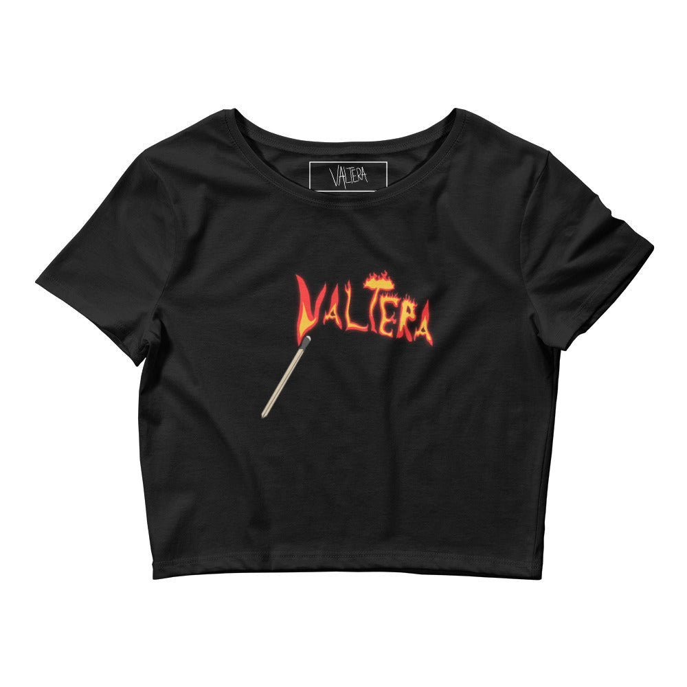 Women’s Match & Flame Crop Tee