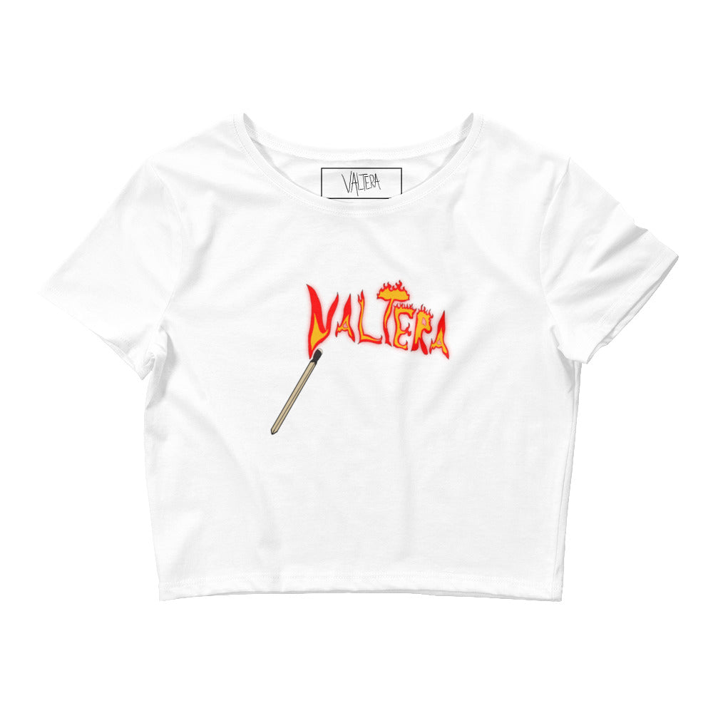 Women’s Match & Flame Crop Tee