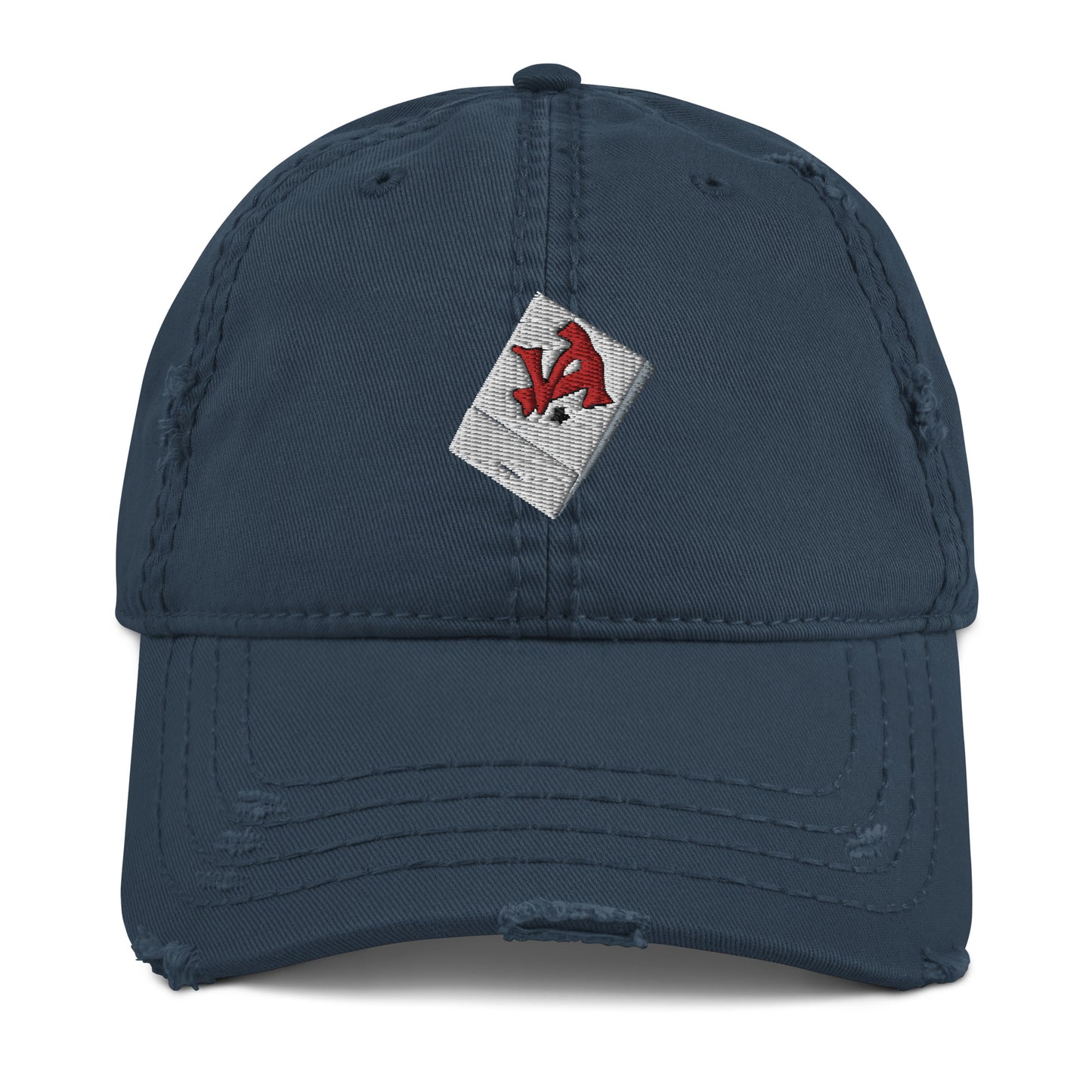 Distressed Matchbook Dad Hat