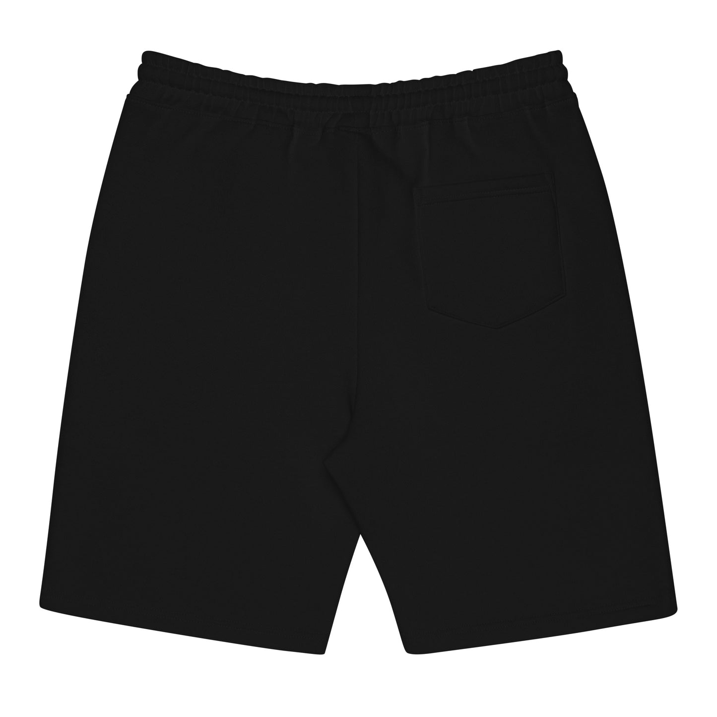 Men's fleece embroidered poker chip shorts